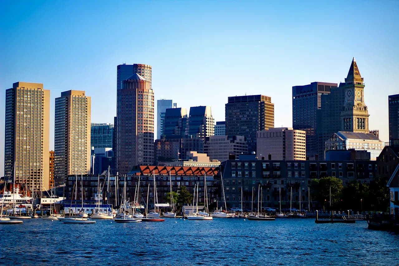 Boston in Massachusetts