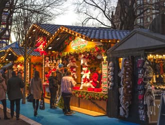 New York Shopping Arcades at Christmas 2022
